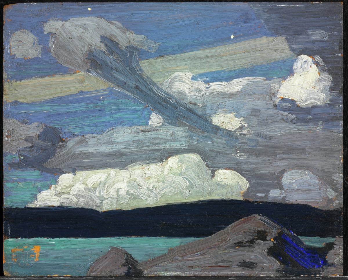 Clouds "The Zepplins" byTom Thomson