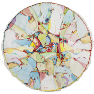August Days, painting by Alex Janvier