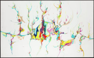 Painting "Untitled" by Alex Janvier